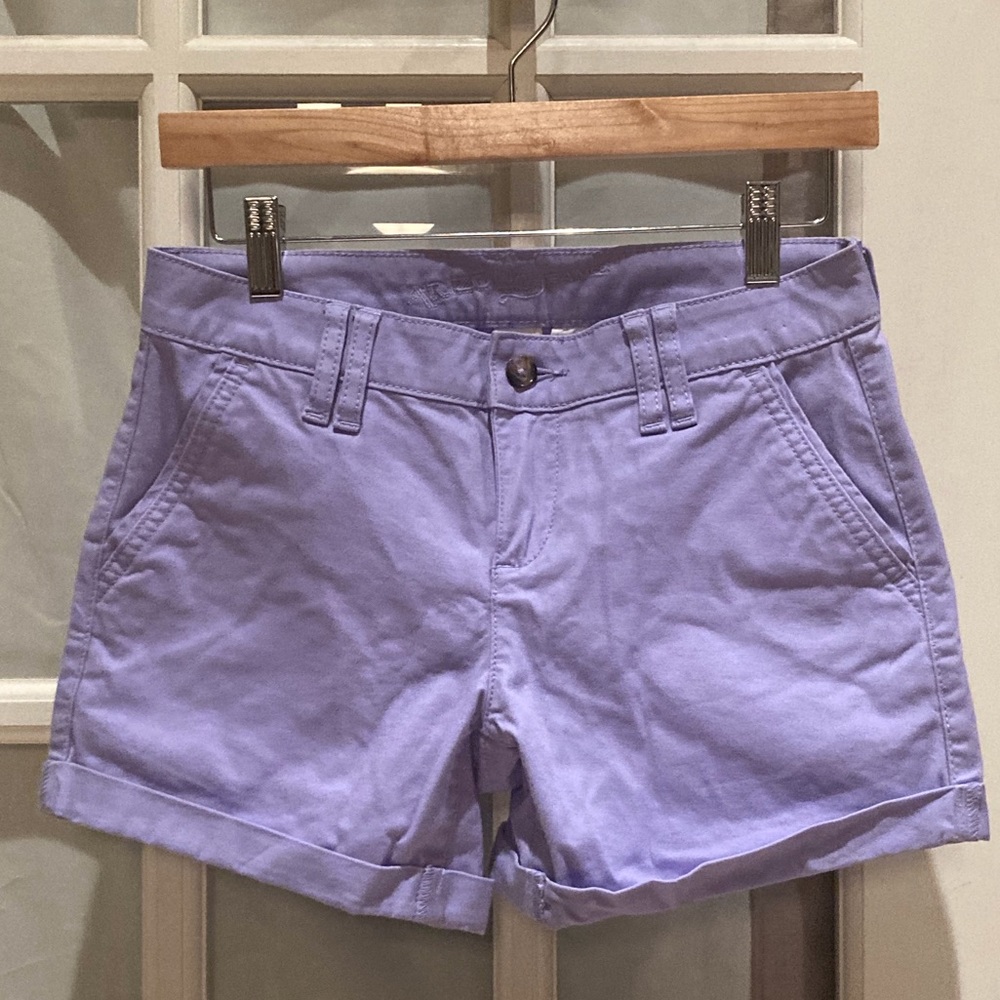Arizona Jean Co. junior’s lavender khaki style shorts size 3